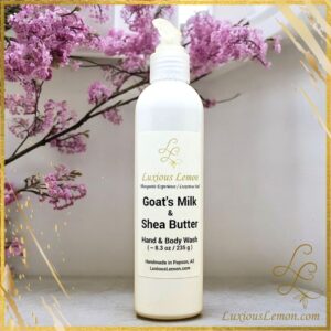 French Lilac Goat's Milk and Shea Butter Hand and Body Wash