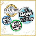 Luxious Lemon award badges featuring Best of the Valley™ from Phoenix Magazine for 2023 and 2024 and 2025, along with the Readers Choice™ award from Phoenix Home + Garden for 2025. Showcasing recognition for excellence. LuxiousLemon.com branding included.