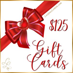 Luxious Lemon Gift Cards - $125 Value