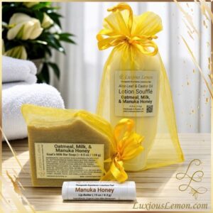 Daily Skin Essentials - Lotion Souffle' Bar Soap Lip Butter